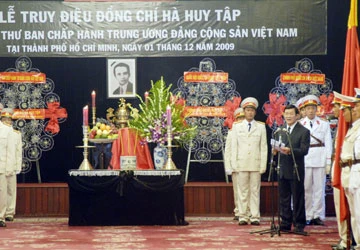 Đưa cố Tổng Bí thư Hà Huy Tập về quê nhà ảnh 1