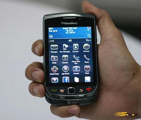 BlackBerry Torch về VN giá 17,5 triệu ảnh 4 BlackBerry Torch về VN giá 17,5 triệu ảnh 4