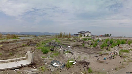 Đường phố Nhật trước và sau thảm họa qua Google Street View ảnh 4