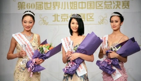 Vẻ đẹp ngây thơ đăng quang hoa hậu Trung Quốc 2010 ảnh 6