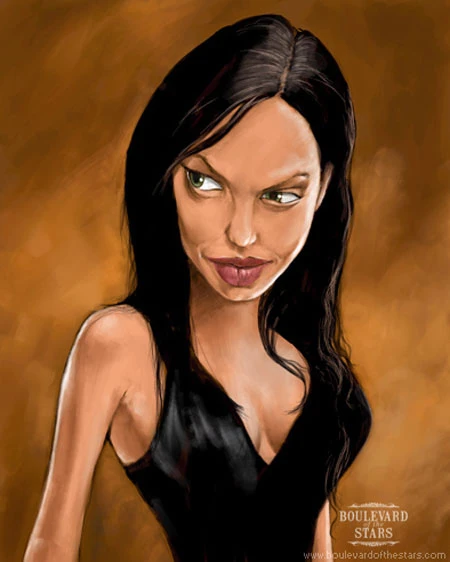 Chân dung biếm họa người nổi tiếng bằng Photoshop ảnh 1