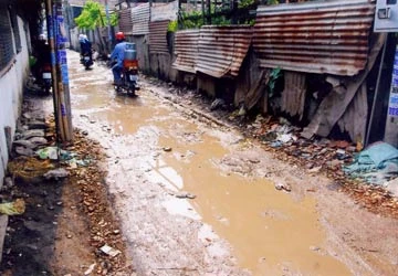 Tiền đã đóng nhưng đường còn “treo” ảnh 1