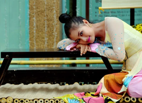 Kiều nữ Ngọc Lan cười ảnh 12