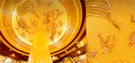 Khách sạn có bồn tắm, bồn cầu bằng vàng nguyên chất ảnh 9