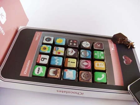 Kẹo Chocolate hình iPhone ảnh 1