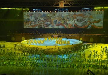 Chùm ảnh: Đêm nghệ thuật "Thăng Long - Hà Nội: Thành phố rồng bay" ảnh 4