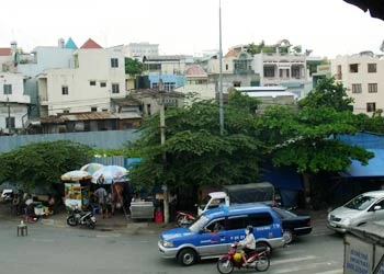 Mặt tiền khu đất 2-6 bis Điện Biên Phủ, quận 1, TP HCM. Ảnh: V.L. Mặt tiền khu đất 2-6 bis Điện Biên Phủ, quận 1, TP HCM. Ảnh: V.L.