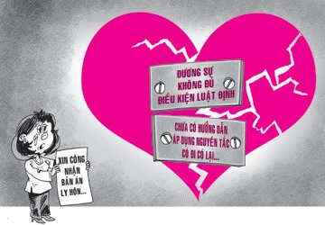 Công nhận án ly hôn ở nước ngoài: Ách tắc vì… vướng luật! ảnh 1