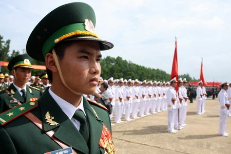Tổng hợp luyện Diễu binh mừng Đại lễ ảnh 14