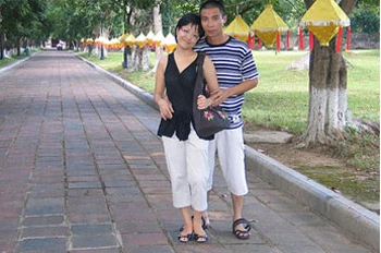 Thảo Vân và ông xã - nghệ sĩ Công Lý