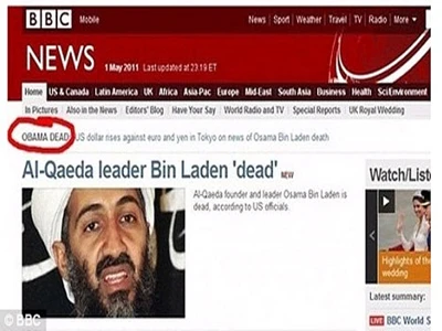 BBC, Fox News đưa nhầm: "Obama đã chết"! ảnh 1