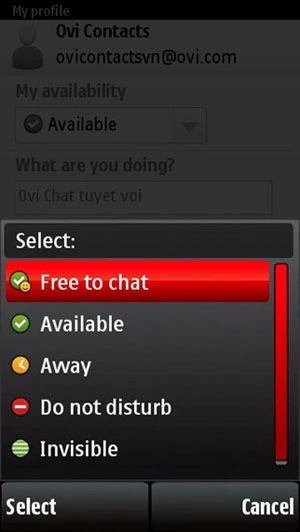 Chat bằng điện thoại với Ovi ảnh 6