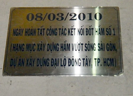 Thông hầm dẫn với đốt hầm Thủ Thiêm ảnh 6