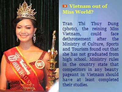 Thông tin trên trang Globalbeauties.