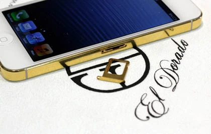 iPhone 5 mạ vàng 24K thủ công ở Việt Nam ảnh 9