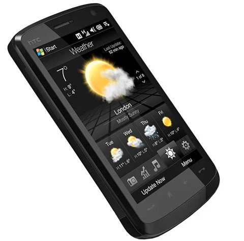 HTC Touch HD nhiều tính năng giải trí. Ảnh: Cnet.