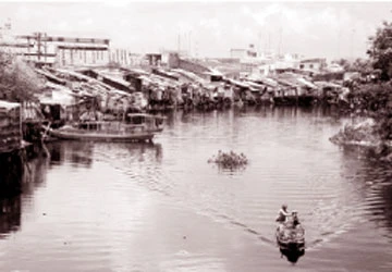 Lấp nửa dòng kênh, thay bằng cống hộp chống ngập ảnh 1