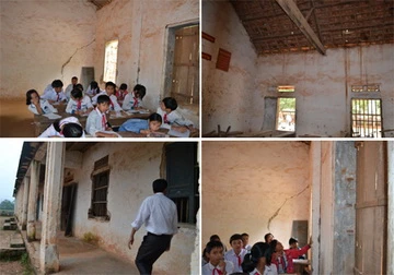 Nghệ An: UBND tỉnh chỉ đạo kiểm tra vụ trường sắp sập ảnh 1