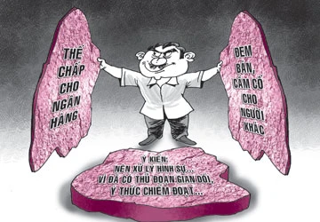 Đem đất đã bán đi thế chấp, có bị tội? ảnh 1