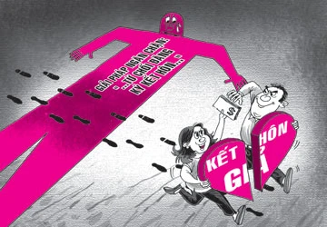 Khó phạt kết hôn giả ảnh 1