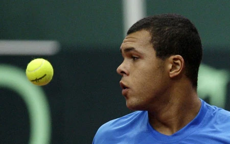 Tsonga giúp tuyển Pháp lấy lại thế quân bình trước CH Czech - Ảnh: Reuters