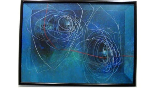 Lê Bá Đảng tặng tranh quý cho Huế ảnh 1