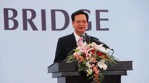 Cắt băng khánh thành cầu Cần Thơ ảnh 5 Cắt băng khánh thành cầu Cần Thơ ảnh 5