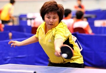 Giải bóng bàn ĐH TDTT TQ 2010: Nữ TP.HCM vào chung kết ảnh 1