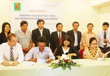 Big C Huế ký hợp đồng mua sản phẩm với nông dân ảnh 1