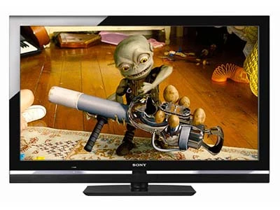 Bravia KLV32V550A thuộc dòng V bình dân của Sony. Ảnh Cnet.