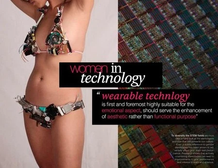 "Nóng bỏng" bộ bikini làm từ… linh kiện máy tính ảnh 2