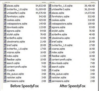 SpeedyFox - Tăng tốc toàn diện Firefox ảnh 1