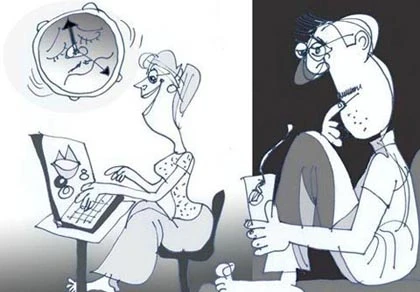 Khổ vì vợ ghiền Facebook ảnh 1