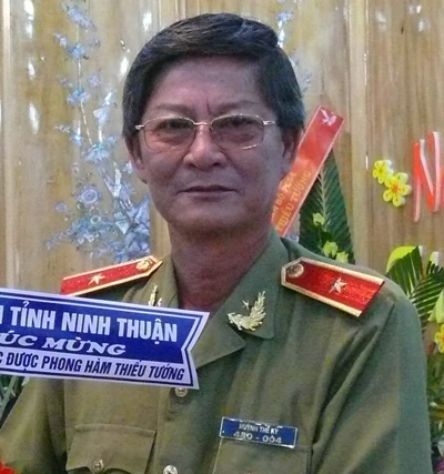 Giám đốc Công an Ninh Thuận được phong tướng ảnh 1