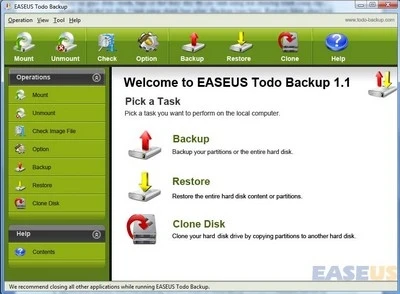 Sao lưu dữ liệu và toàn bộ hệ thống với EASEUS Todo Backup ảnh 1