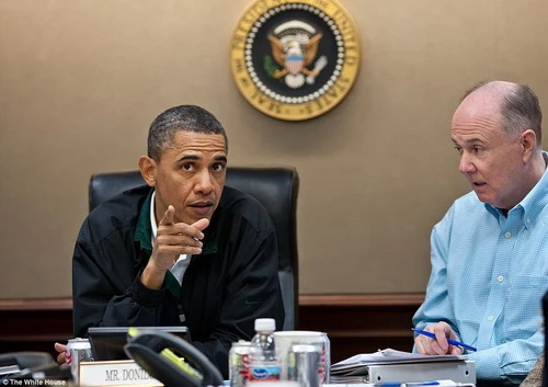 Những phút căng thẳng tại Nhà Trắng ảnh 3