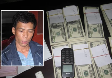 Mang trái phép 80.000 USD qua biên giới ảnh 1 Mang trái phép 80.000 USD qua biên giới ảnh 1