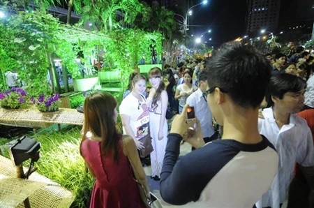 Khai mạc Đường hoa Nguyễn Huệ Tết Quý Tỵ 2013 ảnh 5