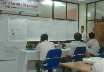 Những pha hài hước trong lễ bảo vệ tốt nghiệp ảnh 1