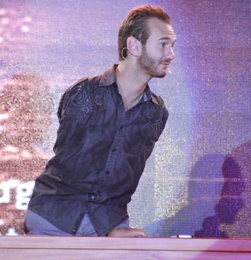 Gặp Nick Vujicic: Sự kỳ diệu của tình yêu thương! ảnh 1 Gặp Nick Vujicic: Sự kỳ diệu của tình yêu thương! ảnh 1