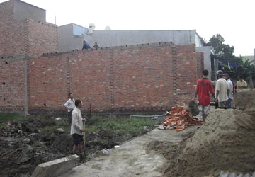 Lại rộ nạn xây nhà không phép ảnh 1 Lại rộ nạn xây nhà không phép ảnh 1