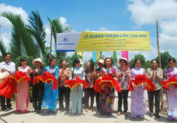 Nam A Bank tài trợ xây cầu Cán Gáo tại Kiên Giang ảnh 1