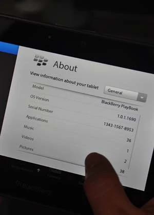 Máy tính bảng BlackBerry PlayBook đã xuất hiện ở VN ảnh 10