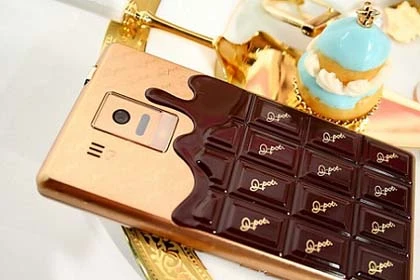 Điện thoại Sô-cô-la cho Valentine ngọt ngào ảnh 1