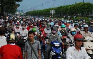 Phân luồng gây kẹt xe ảnh 1