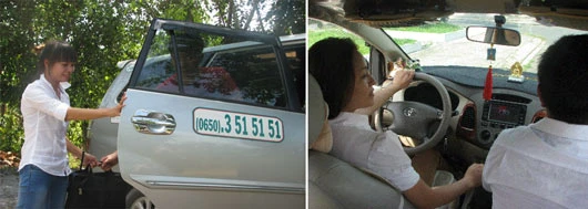 Nữ tài xế taxi và... yêu râu xanh ảnh 1