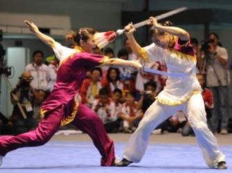 Hình ảnh đẹp của Wushu Việt Nam tại SEA Games 25 ảnh 5