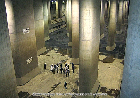 Hệ thống hầm chống ngập khổng lồ của Tokyo ảnh 1