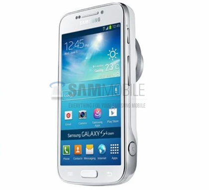 Smartphone Galaxy S4 Zoom camera 16 "chấm" lộ diện ảnh 1