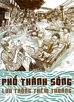 Bức tranh giao thông trong mắt "Sát thủ đầu mưng mủ" ảnh 1